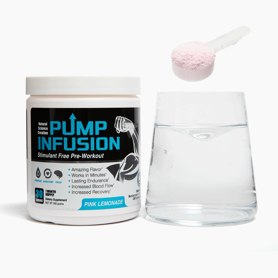 Pump Infusion Pink Lemonade | Non-Stimulant