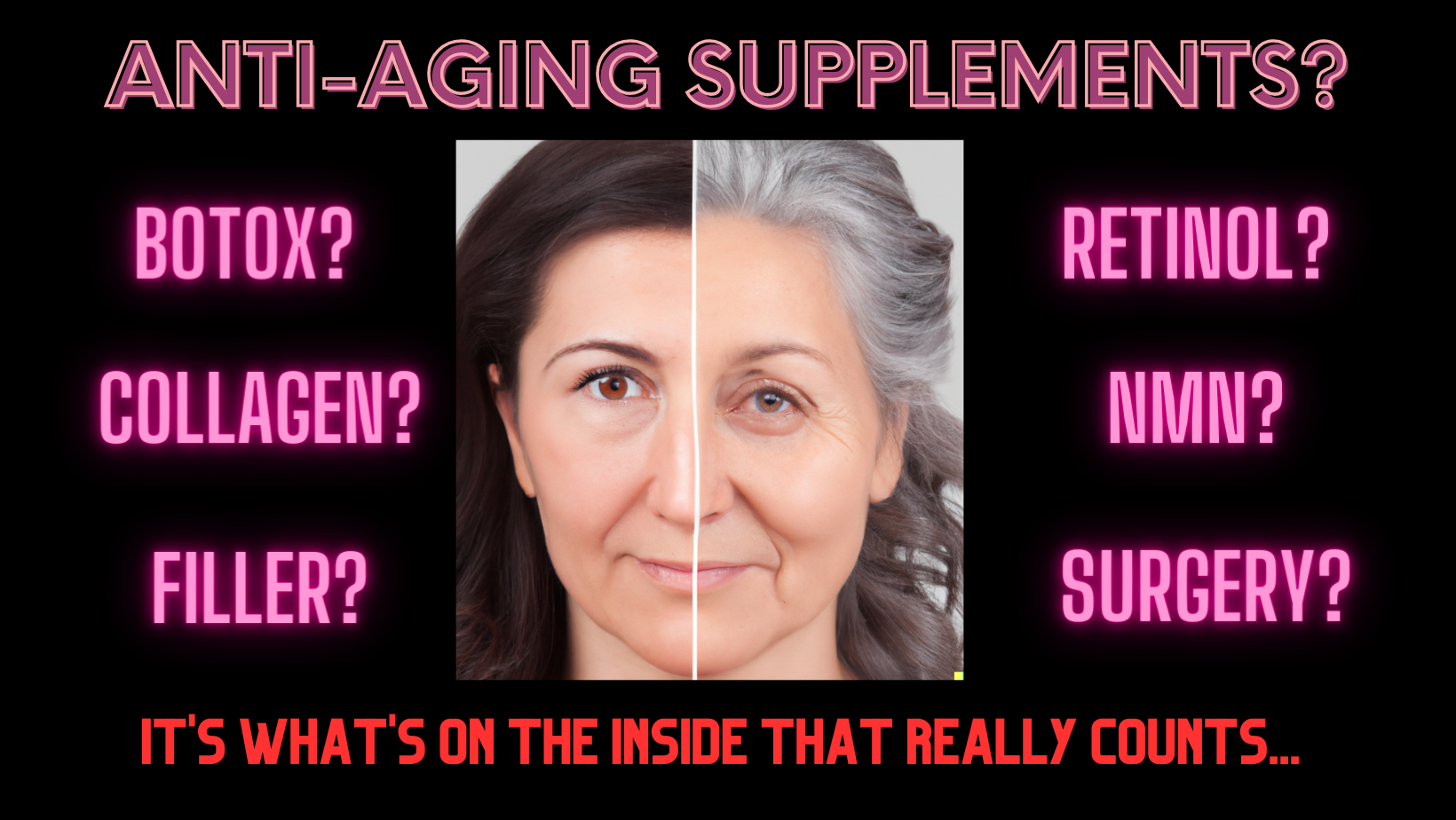 The Shocking Truth Behind Anti-Aging Supplements