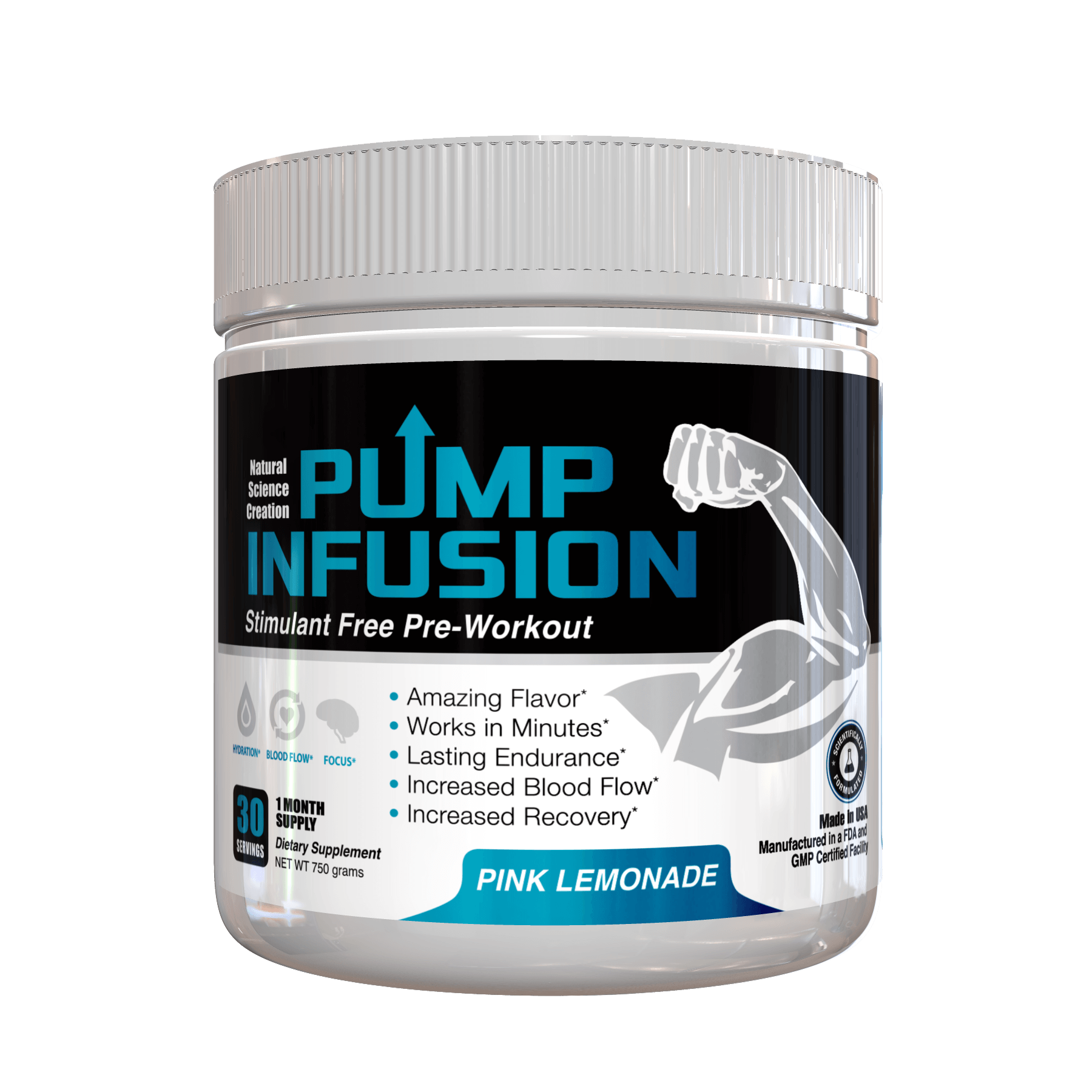 NEW! Pump Infusion Pink Lemonade (Non-Stimulant)
