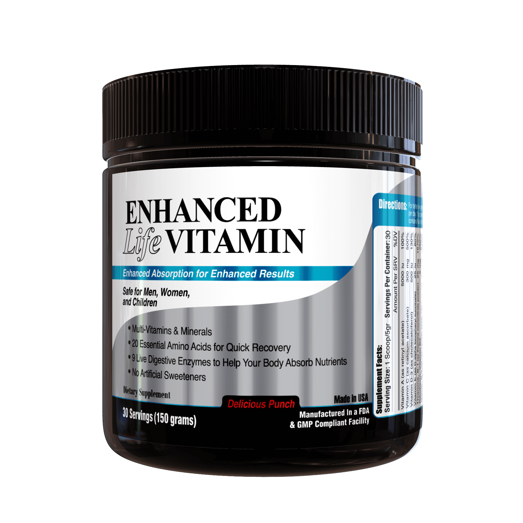 Enhanced Life Vitamin ( Delicious Punch)