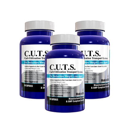 3-Month Supply of C.U.T.S. - Carb Utilization Transport System